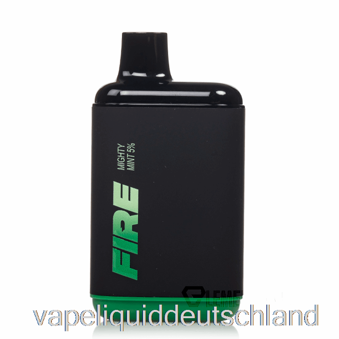 Fire XL 6000 Einweg-Vape-Liquid Mit Mächtiger Minze